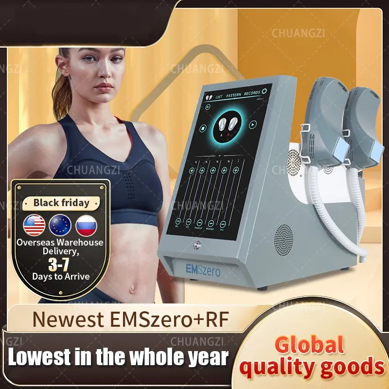 DLS emslim neo no-eedle mesotherapy machine 13 Tesla hi-emt body body sculpt loss emszero مع 4 مقابض بناء الحوض العضلي الجديد