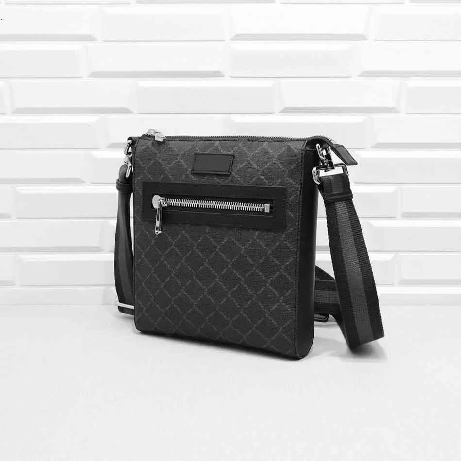 Bolsas de mensagens cl￡ssicas Men One ombro Cross Small Bag dentro vem com c￳digo da s￩rie Duffel Bags School Bag