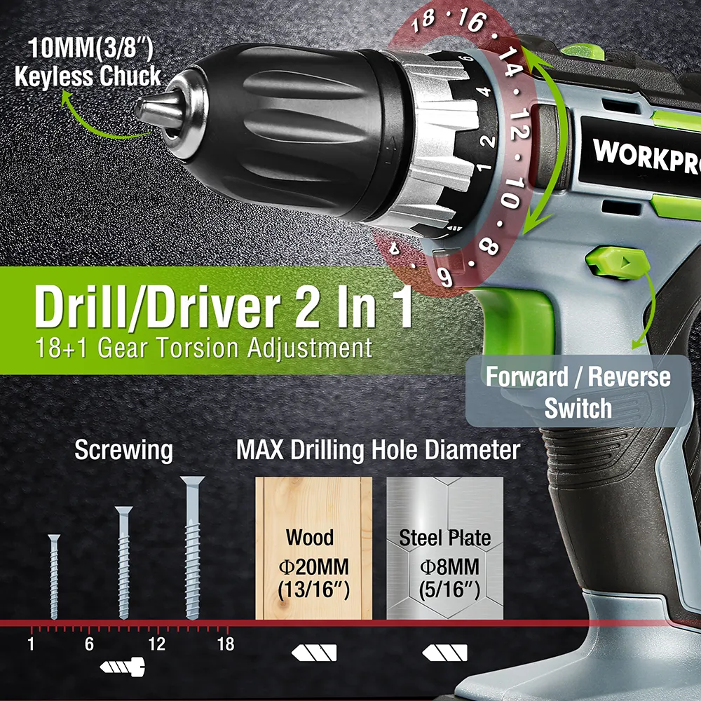 Workpro drill online
