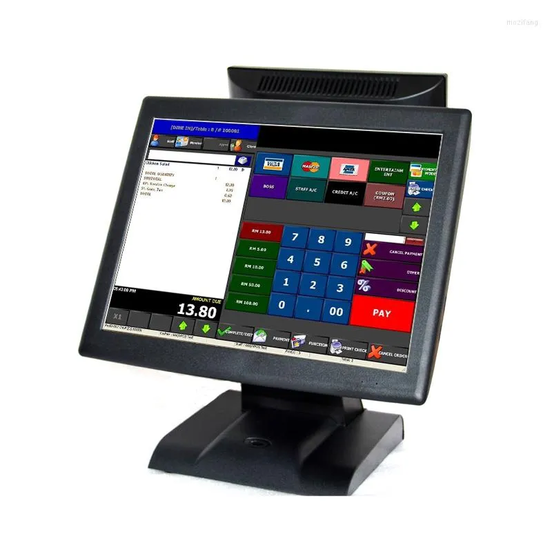 High Qualiity System 15 Inch Touch Terminal Reliable Cash Register For Supermarket
