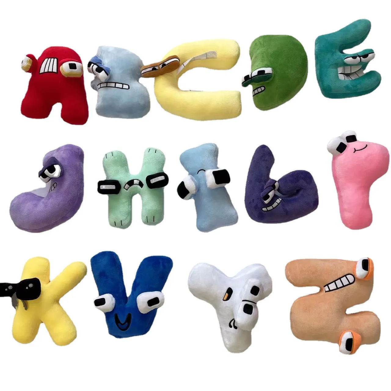 Buy Alphabet Lore Plushies - Fun Stuffed Toys for Kids Enlighten Your  Little Ones with Versatile Plushies That Double as Pillows for Education  Fans (26 pcs) Online at desertcartKUWAIT