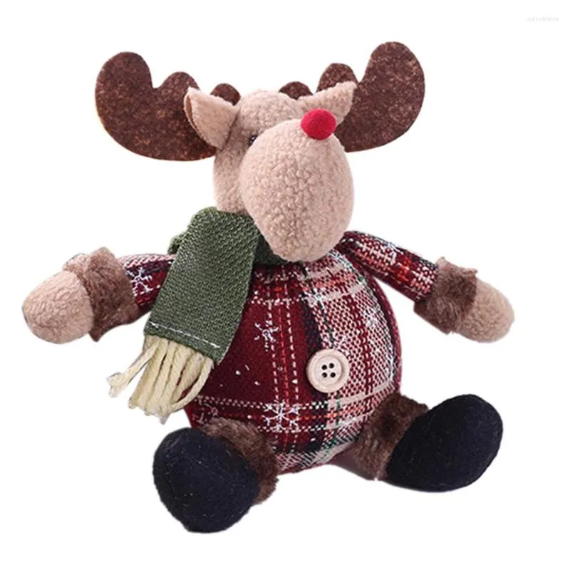 ديكورات عيد الميلاد 30 أنماط لـ Home Dolls Tree Innovative Elk Santa Snowman Decora