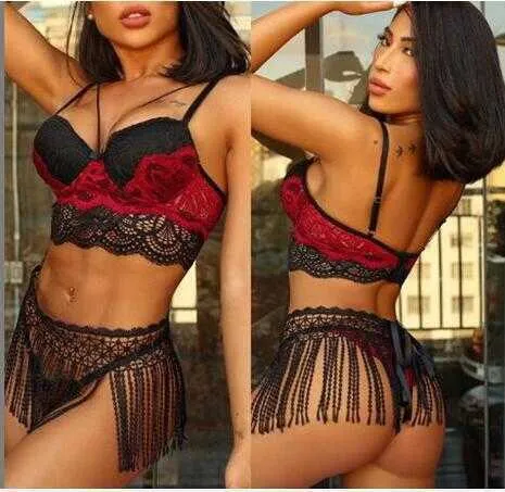 Jouet sexuel, nouveau Style, Lingerie Sexy, pompon, tentation, bikini, costume à trois points