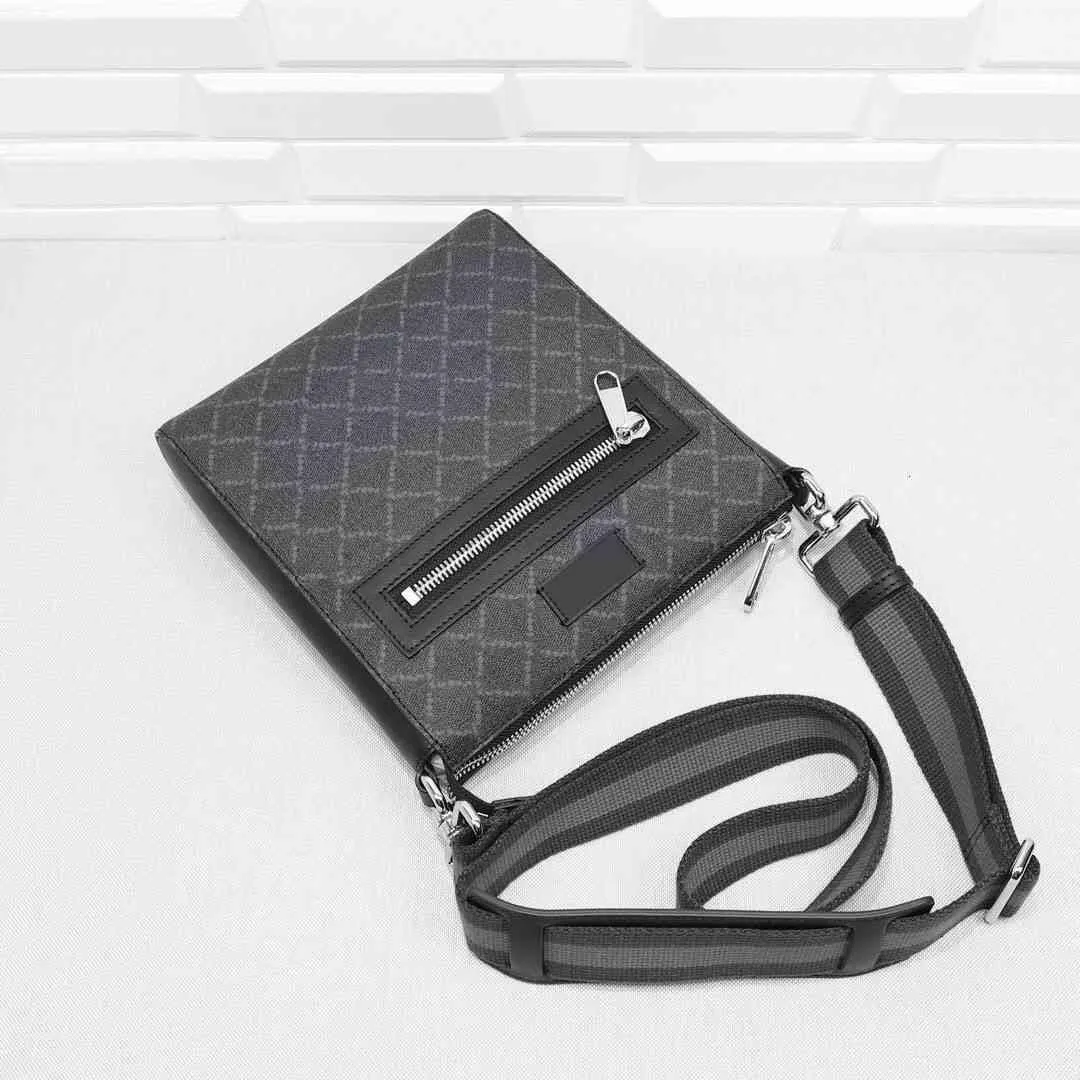 Classic One-Shoulder Messenger Bag - Compact Crossbody for