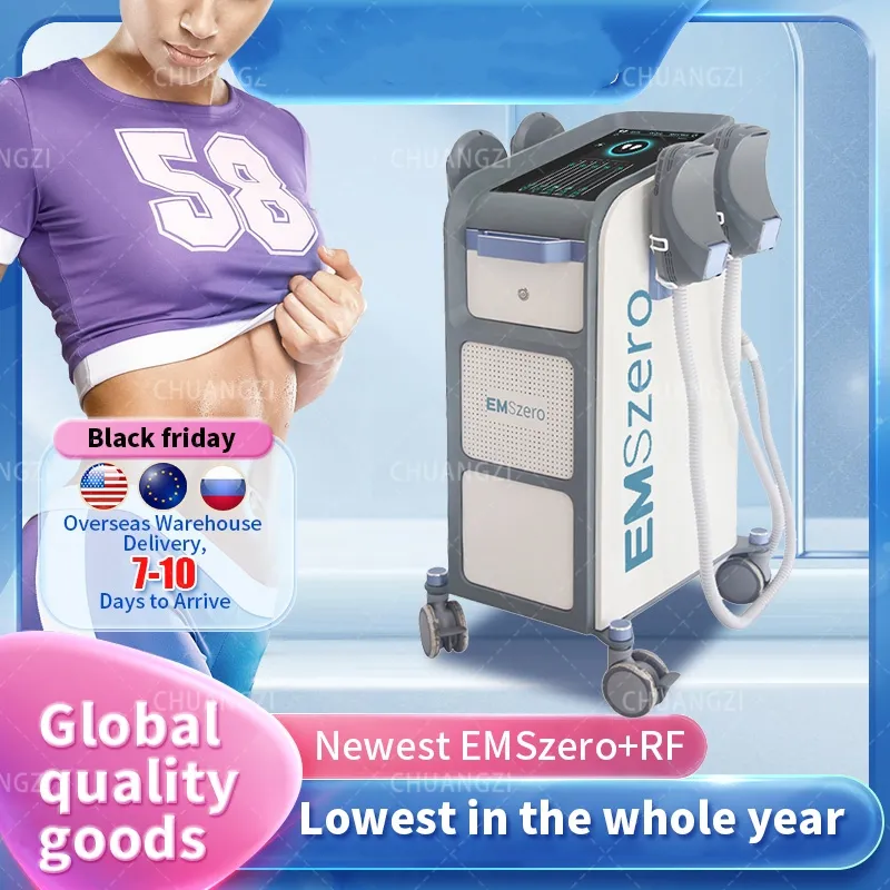 La migliore vendita Neo DLS-EMSLIM Nova 14 Tesla RF 6500 W ad alta potenza 4 NEO gestisce Hi-emt Body Sculpt EMS Stimolare i muscoli Emszero Machine