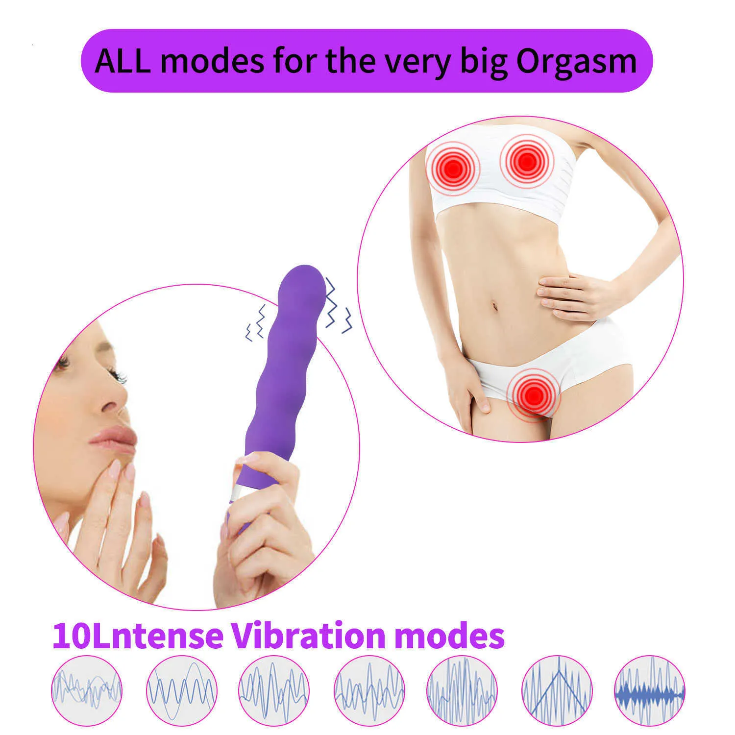 Секс -игрушка массажер с массажером для всего тела динамики стимулятора алсионер