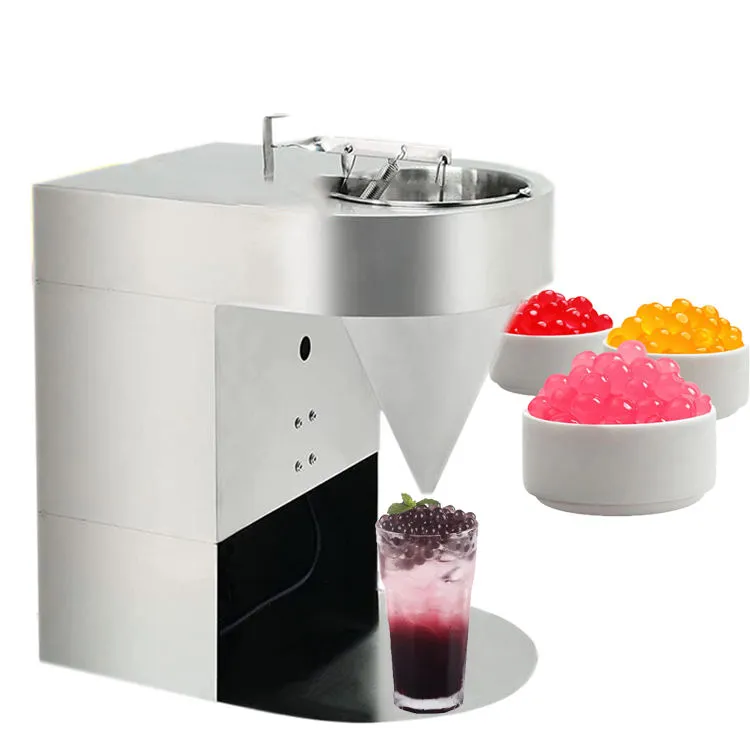 2022 machine d'extrusion alimentaire Advance Type Taiwan Popping Juice Ball Making Machine Saveur de fruits Éclatant Boba Tapioca Pearls Ligne de production