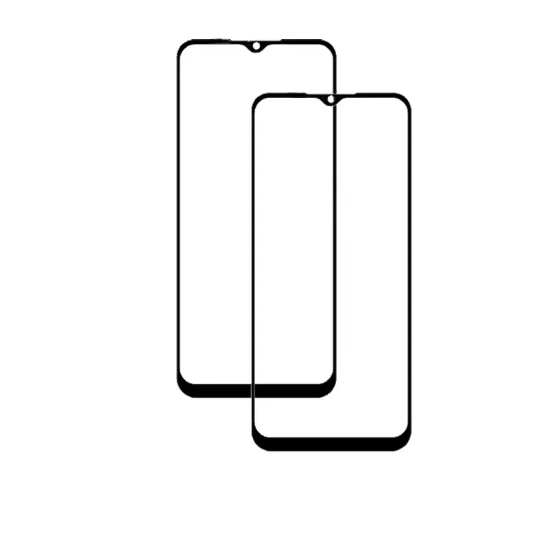 Para o Samsung Galaxy M10 M20 M30 A12 A32 Painel de toque dianteiro LCD LCD Tampa de vidro Lens Reparar com OCA B215