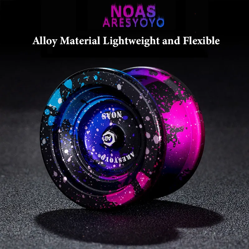 Yoyo aleación mágica AO1 aluminio profesional yo-yo rodamiento de bolas de alta velocidad Yo juguetes clásicos para niños regalos de navidad 221209