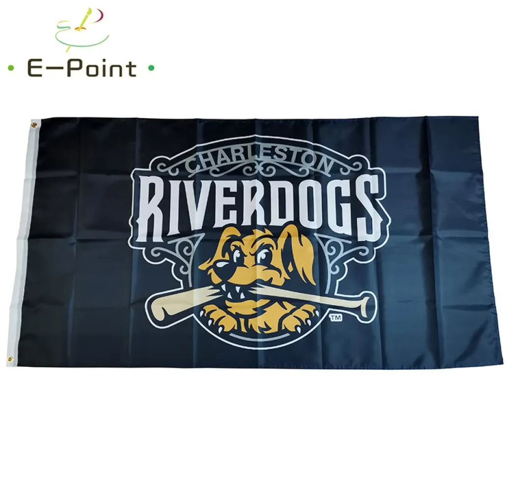 Milb Charleston Riverdogs Flag 35ft 90cm150cm Polyester Banner