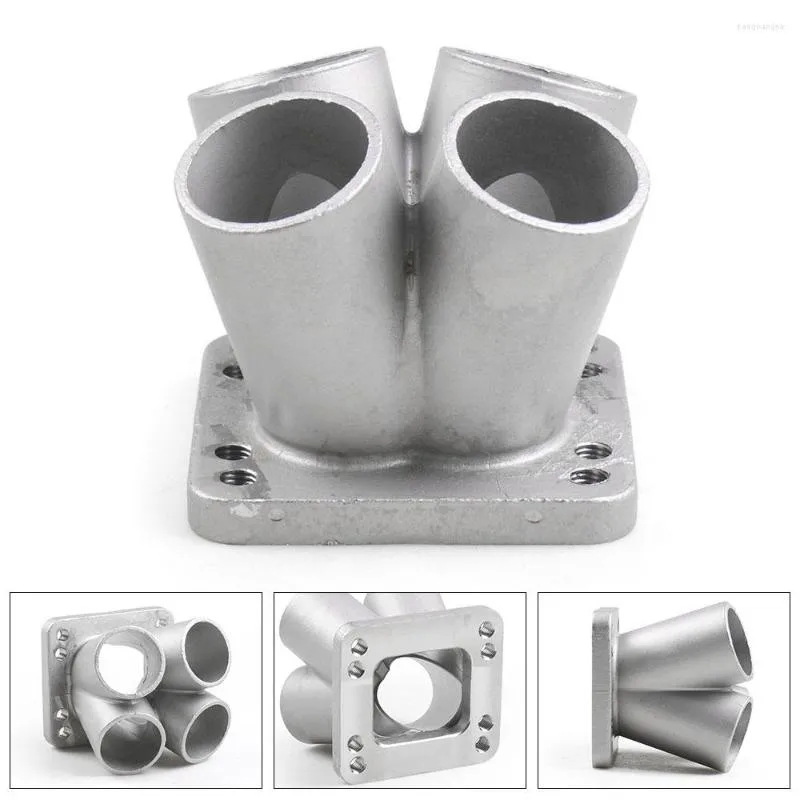 Cast 4-1 Turbo Header Manifold Merge Collector T3 T4 With Flange Stainless Steel