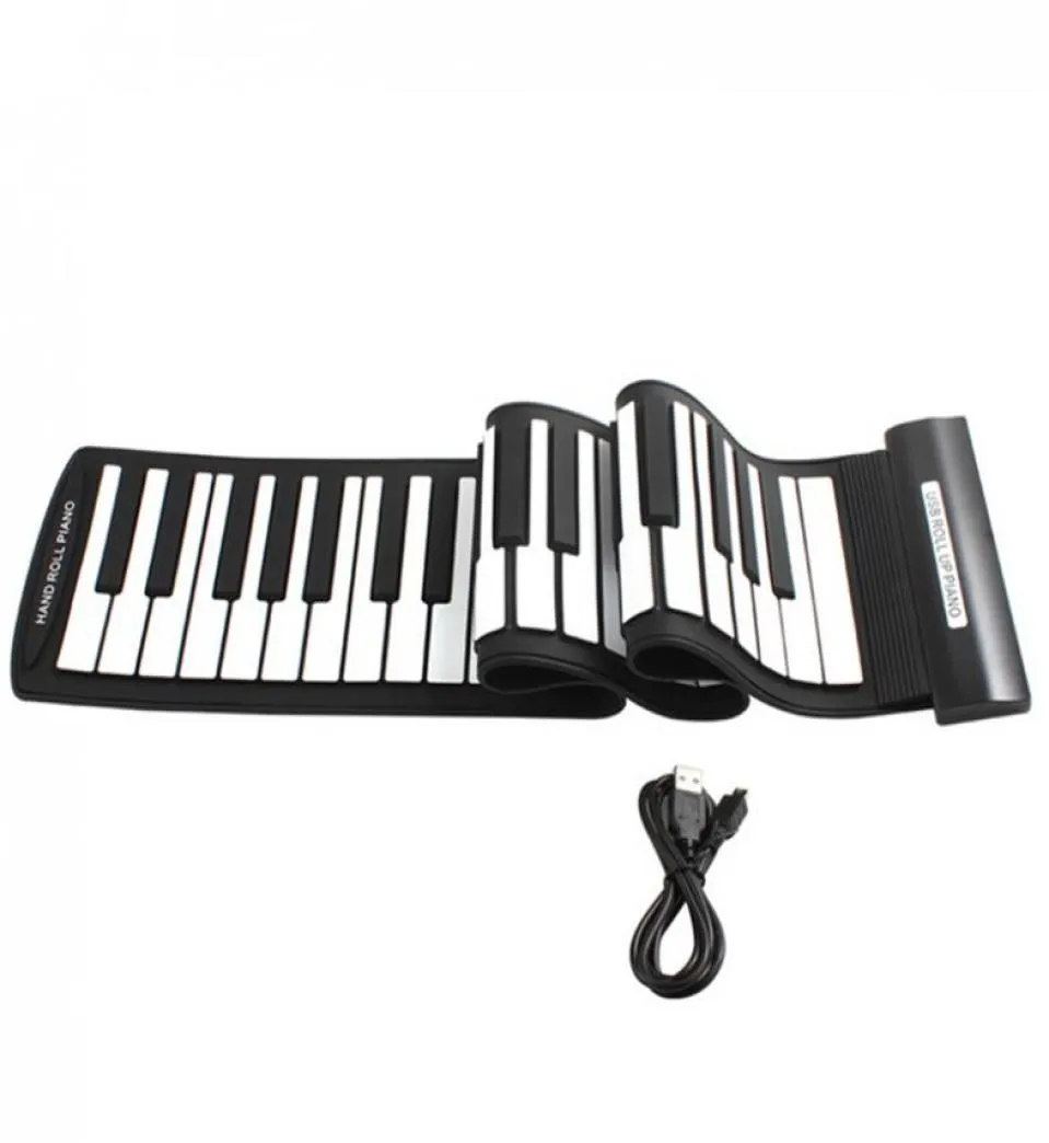 Konix MD61 Falt Electronic Organ Superior Roll Up Klavier mit Soft Keys61Keys Professional MIDI -Tastatur 3207000