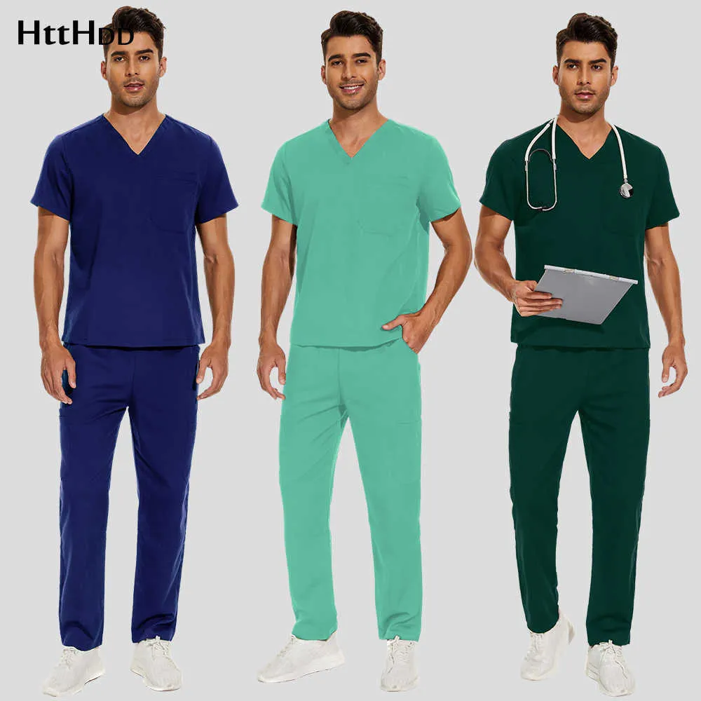 Laborat￳rio Cl￭nico de Trabalho de Trabalho de Trabalho Unissex Uniformes Roupas M￩dicas Roupas de Abertura do Spa Uniformes de odontologia