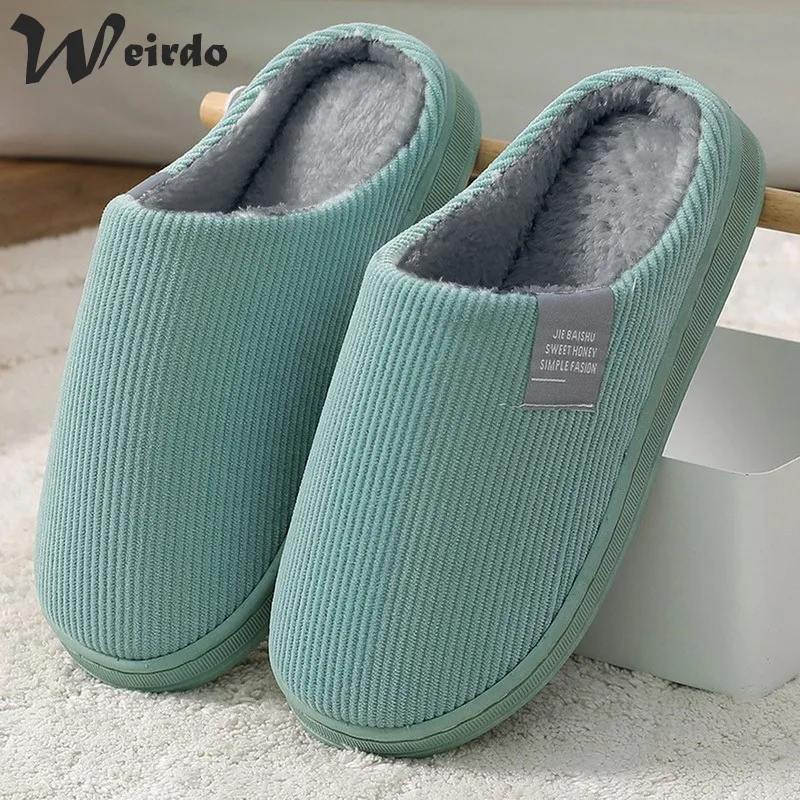 Pantoufles femmes intérieur chaud en peluche maison pantoufle anti-dérapant automne hiver chaussures maison plancher doux silencieux diapositives pour chambre 221208