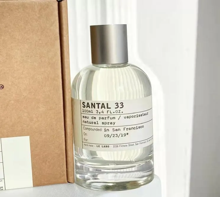 Le Labo Neutral香水100ml Santal 33 Eau de Parfum Good Smeling Long Time Lonting Fragance Unisex Body Mist Fast Ship8385060