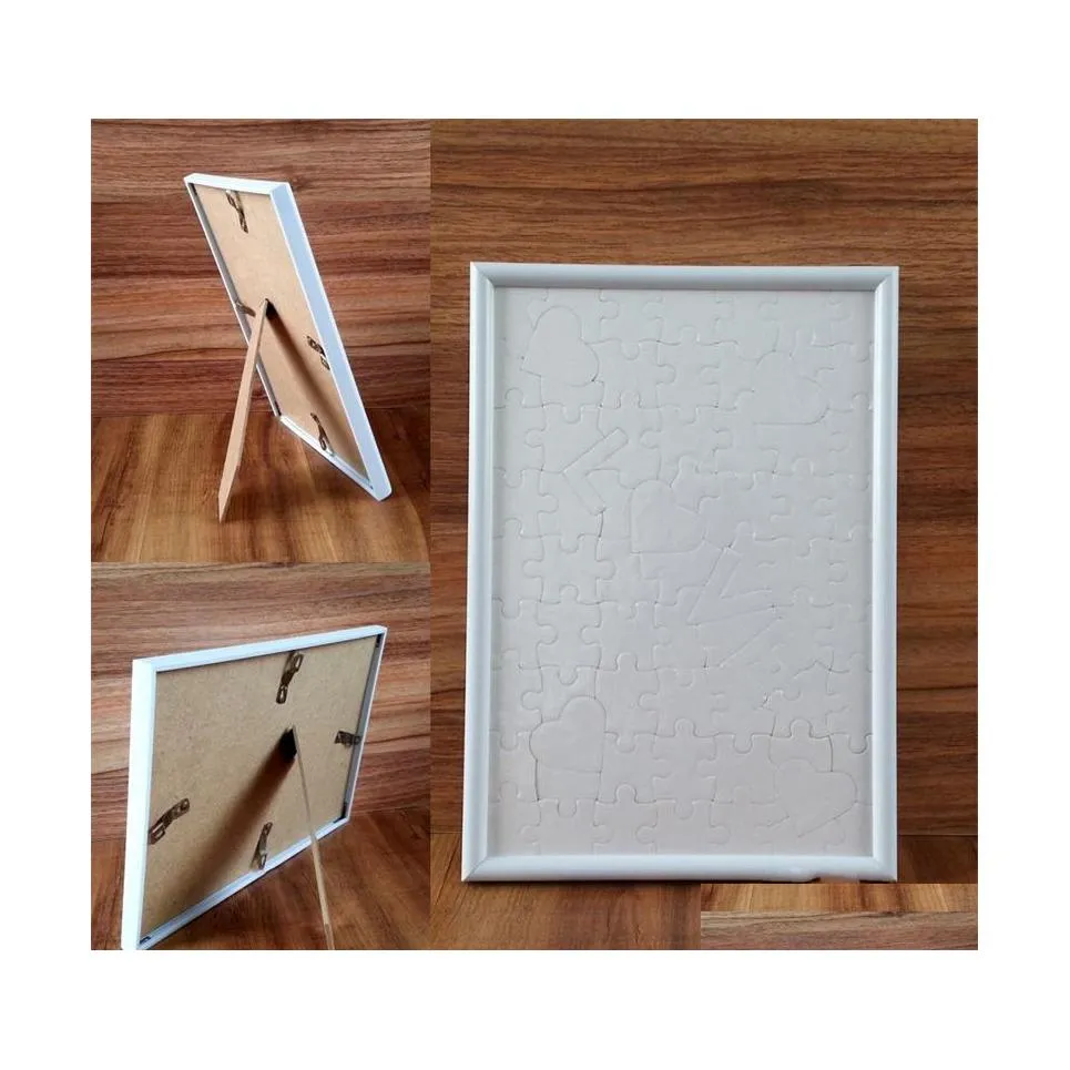 Frames And Mouldings A4 Picture Sublimation Blank Love Heart Jigsaws