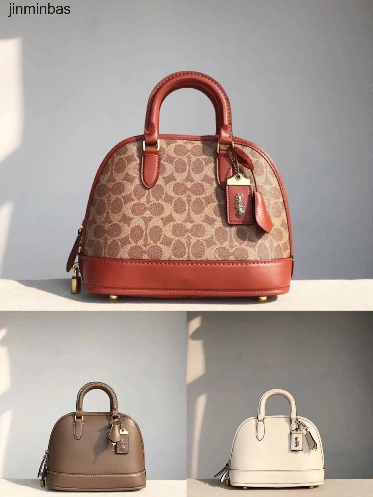 50% de desconto nas lojas 2023 bolsa de moda novo estilo saco shell contraste de flores portátil portátil um ombro crossbody feminina feminina versátil fivela