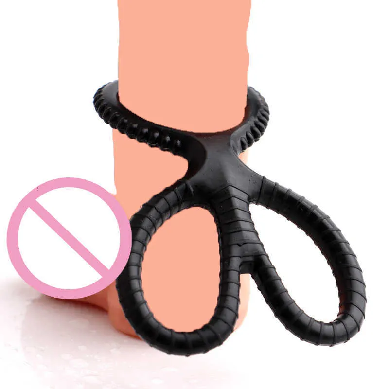 Penis Stretcher Freely Adjustable Penis Ring Scrotum Ring Sm