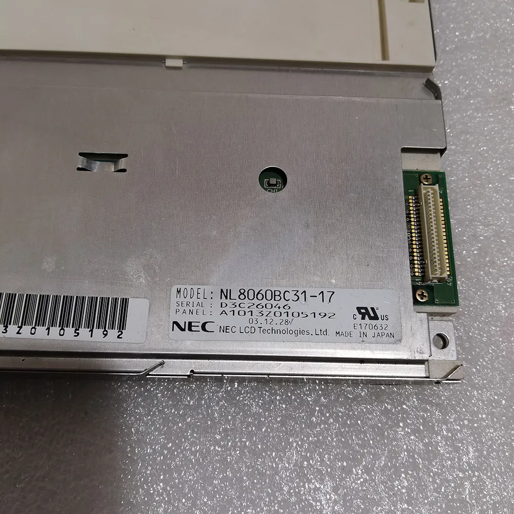 オリジナルNECスクリーンNL8060BC31-17 12.1 