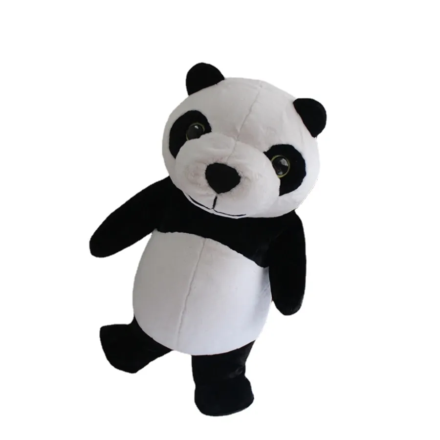 1,8 m aufblasbares Panda-Maskottchen-Kostüm, Halloween-Partyspiel, Walking-Performance-Requisiten, Weihnachtstier, aufgeblasenes Kleidungsstück