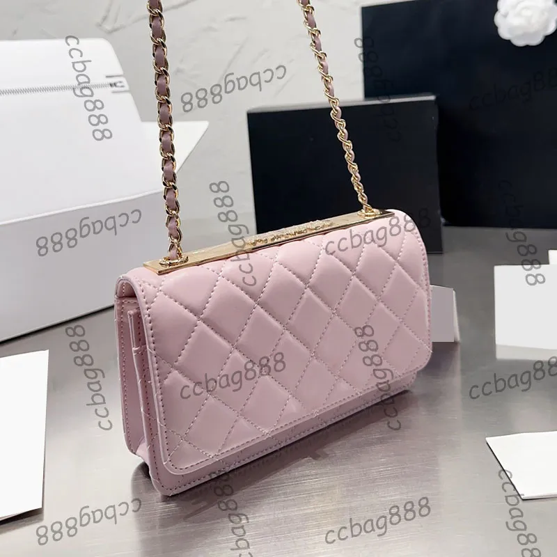 Womens Designer Trendy Woc Wallet Bags Card Holder Lambskin Classic Mini Full Flap Quited Multi Pochette Purse Outdoor Sacoche Handbags 20X13CM From SG 82.32 DHgate