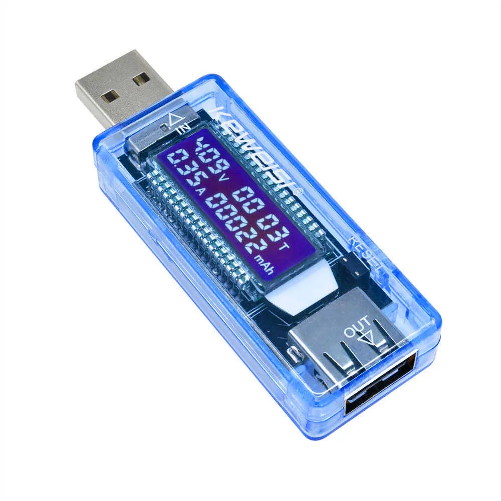 Tester ładowarki USB Doktor prąd napięcia Miernik woltopermetru Pojemność akumulatora Mobilna detektor zasilania