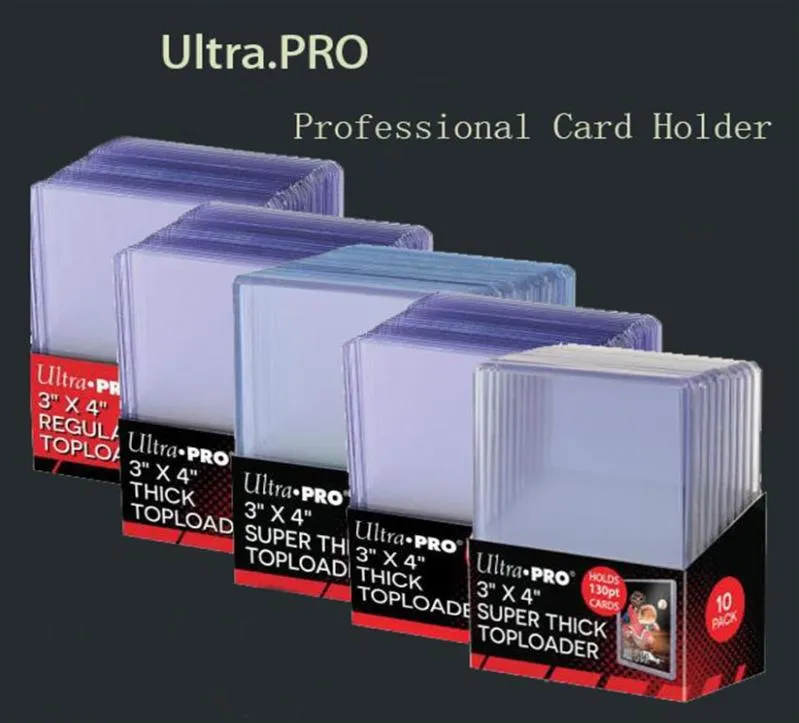 Ultra pro Cards Protector Card Holder Card Sleeves 35 55 75 100 130 Various Sizes of PT for MTG MGT TCG Star Cards318c4145307
