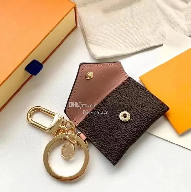 Wallet Keychain Chain Premium Letter Wallet Keychain - Fashionable Leather Purse Pendant ...
