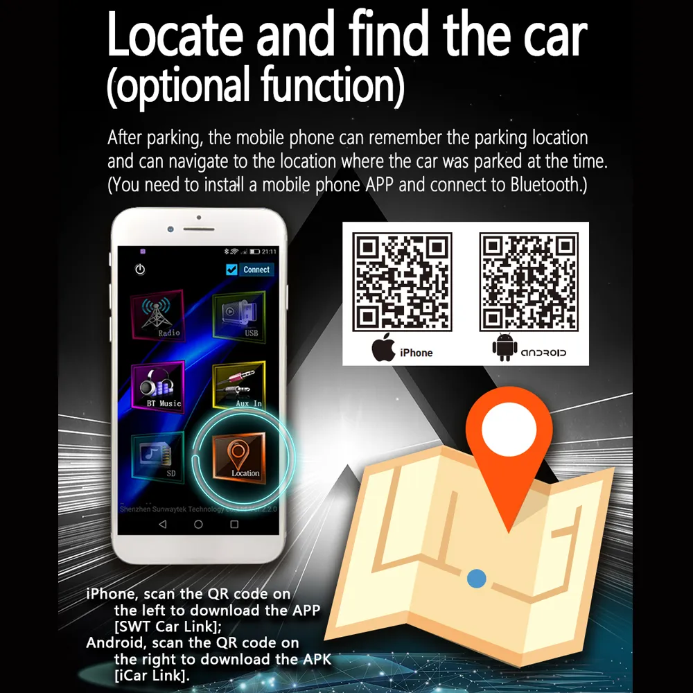 Xinmy Bluetooth Autoradio Car Stereo Radio FM Aux Входной Приемник.