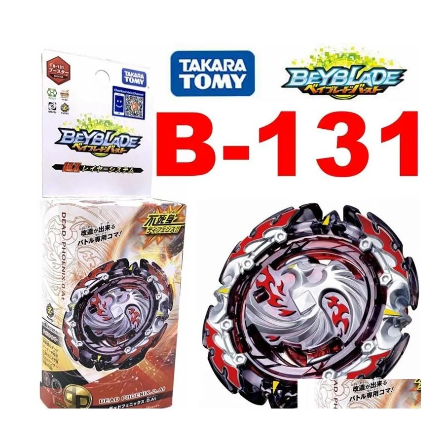 4D Beyblades 원본 Takara Tomy Beyblade Burst B131 부스터 데드 피닉스.