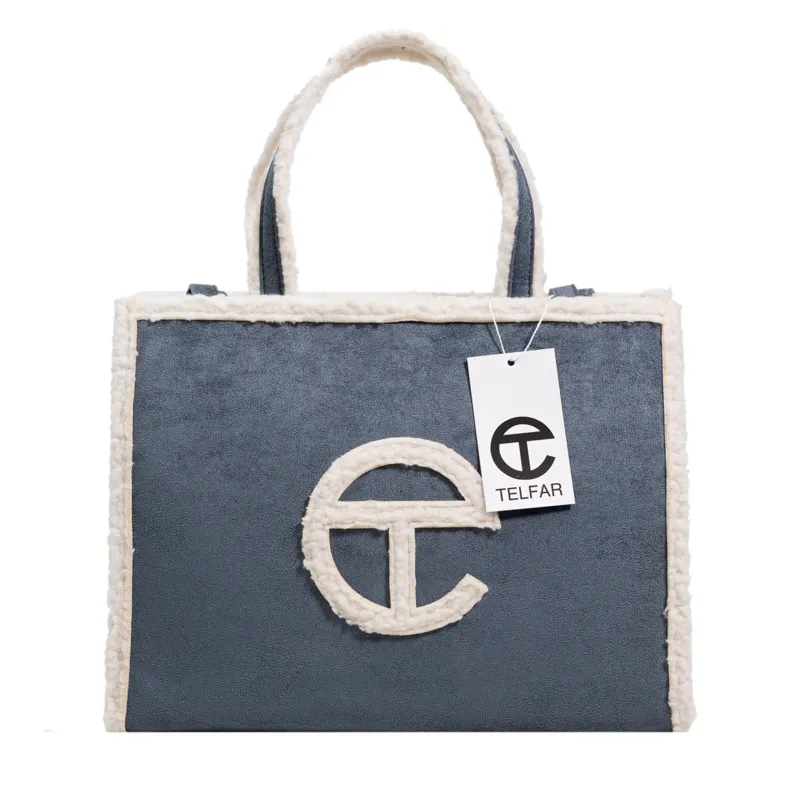 Ontwerpers Top Designer Tassen Mode Stijl Luxe Pluche Tote Handtas Damesportemonnee9376924