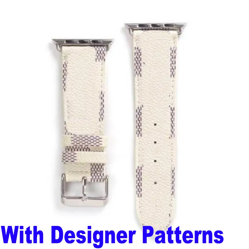 Fashion G Designer Small L Flower Leather Straps Watchband لـ Apple iwatch 8 7 6 5 4 3 2 1 SE Band مصمم حزام ذكي 49 مم 41 مم 42 مم 38 مم 40 مم 44 مم 45 مم سوار رياضي