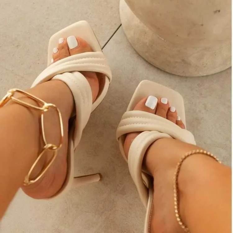 Sandals Plus Size Summer Women Fetish 11.5cm High Heels Sandals Lady Gladiator Stiletto Heels Sandles Cross Tie Strap Stripper Shoe T221209