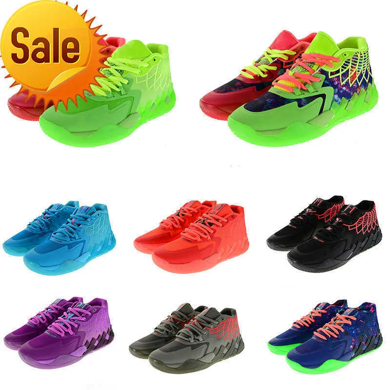 LaMelo Balls MB.01 Collaboration Lamelo Basketball Shoes White/Silver