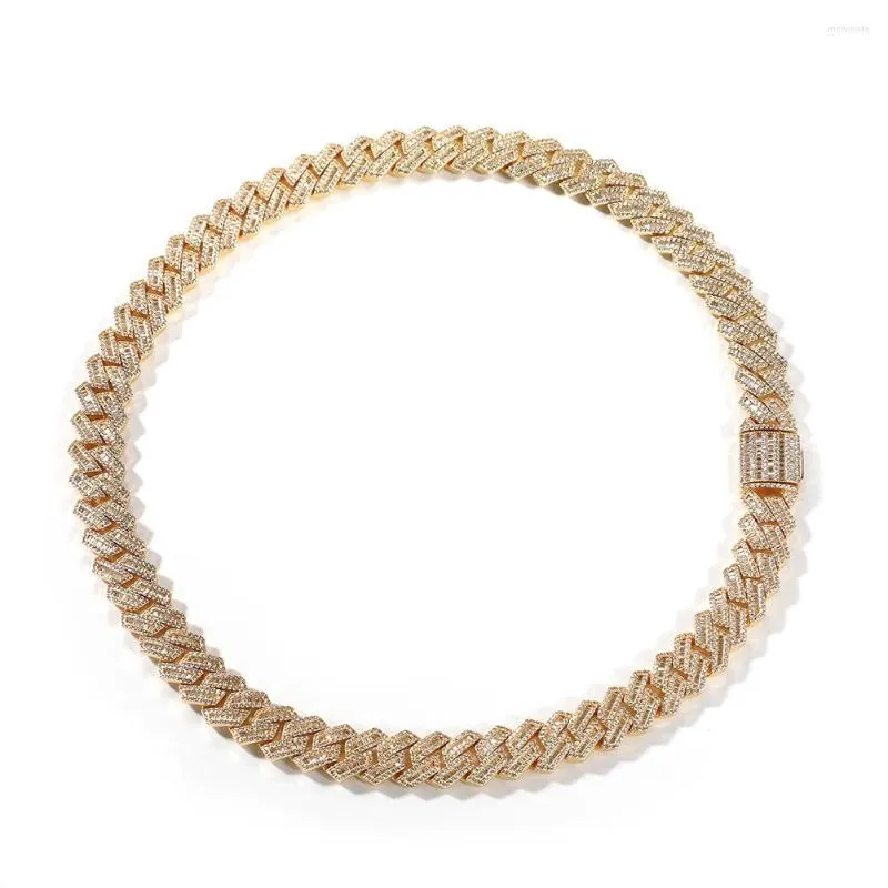 LINK BRACELES DE BRASS BRASS Diamond Corrent