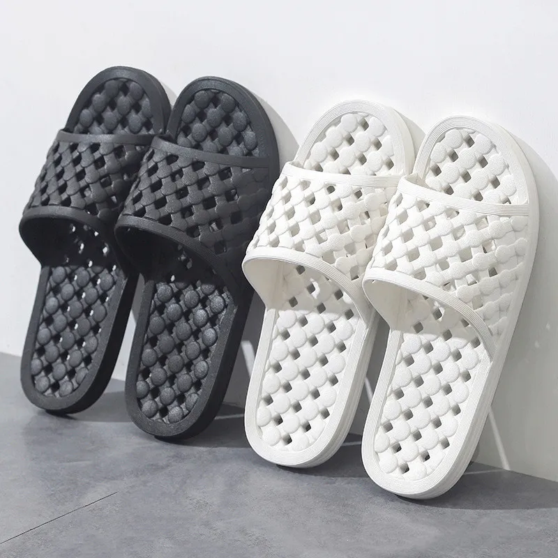 Thuisschoenen badkamer huis slippers slippers heren en dames hotels indoor badkamers snel drogen anti-skid slipper groothandel fabriek directe verkoop