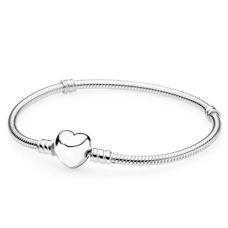 Snake Bone Chain Charmarmbanden DIY Fit Pandora Bracelet European American Popular Sieraden