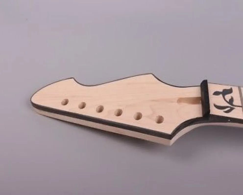 Maple Electric guitar neck 24 fret Truss Rod Vine Inlay For Strat Guitar Neck p29531106