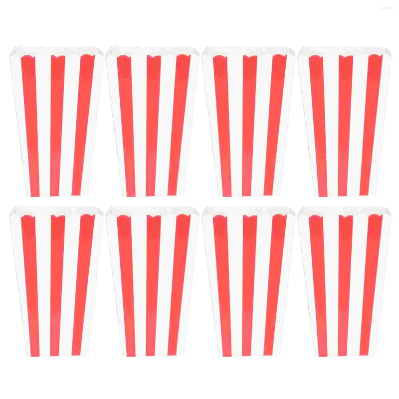 Gift Wrap Popcorn Box Boxes Papercandy Party Favor Containers Individual Servings Cups French Holder Fries Movie Night Cup Treat Container