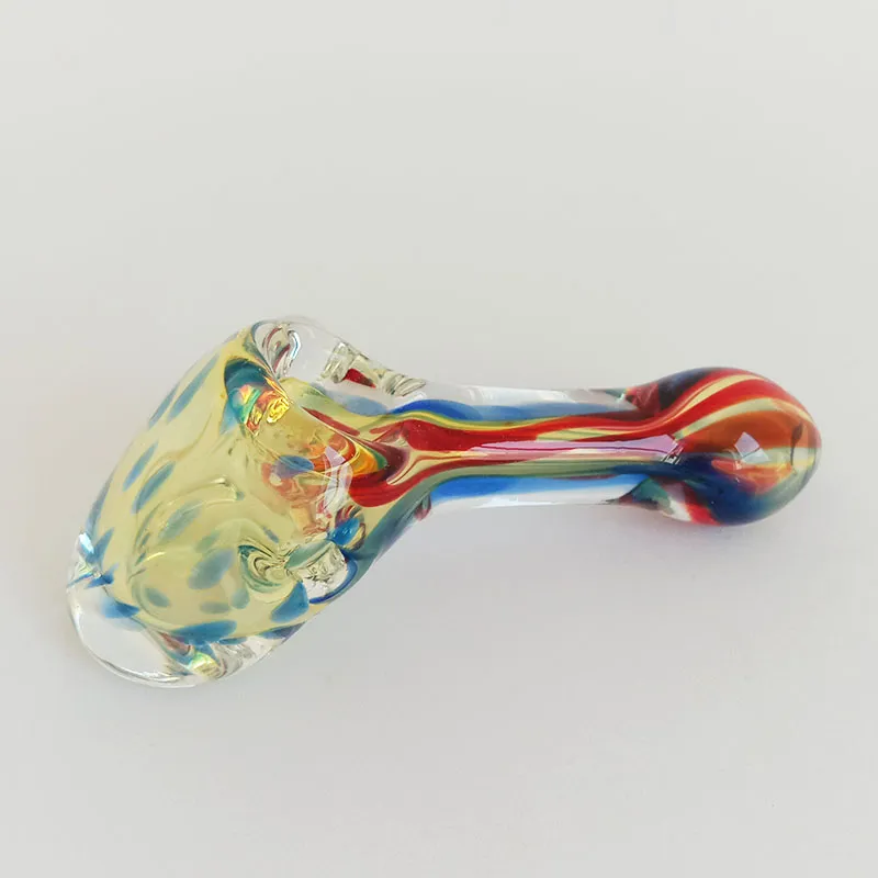 2023 Nouveau Marteau Style Verre Main Pipes En Gros Fumer Brûleur Accessoires Tabac Rig 7.5 CM Longueur