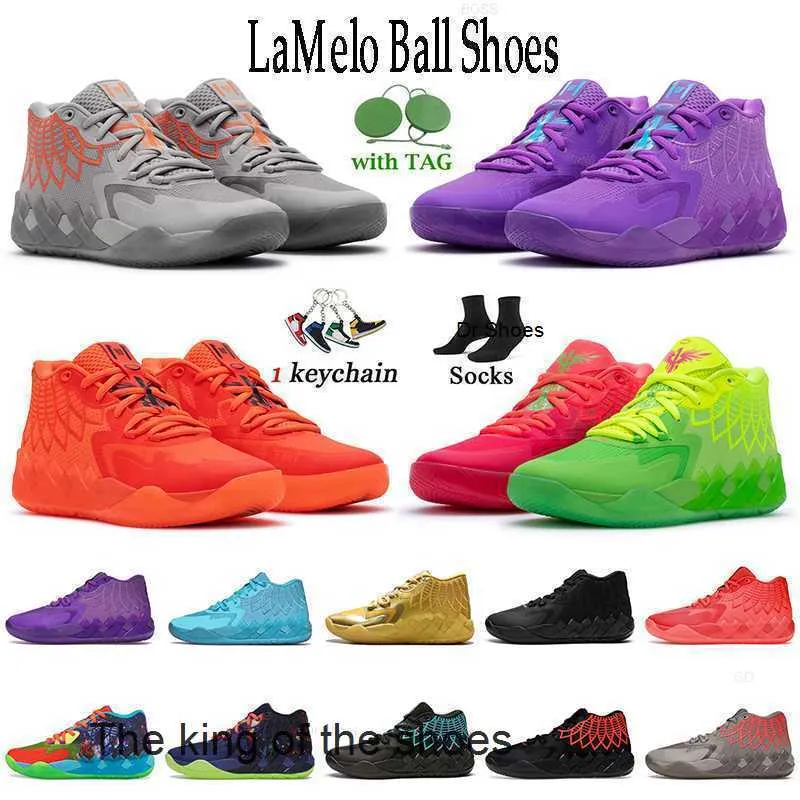 Top Fashion 2023 Scarpe Da Pallacanestro LaMelo Ball MB.01 Rick And Morty Not From Here Queen