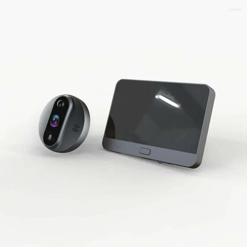 Videodeurtelefoons 2 stks/set 720p deurbel smart deurphone camera met indoor chime draadloze monitoring set infrarood anti-diefstal