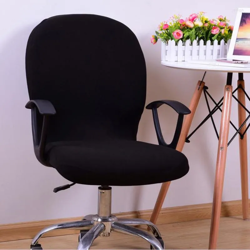 Chair Covers Removable Swivel Cover Anti-dirty Rotating Stretch Office Computer Desk Seat Decoration Stretchable Slipcovers
