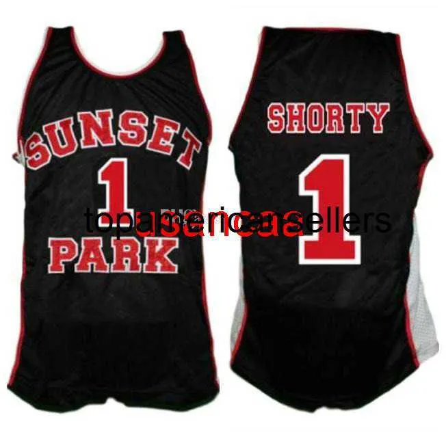 Fredo Starr Shorty #1 ET Park Movie Retro Basketball Jersey Men's Szygowane niestandardowe numer