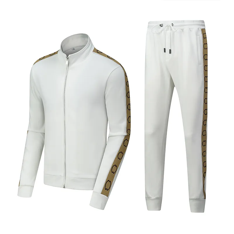 Men's Fashion Tracksuit Set Letter Print Sportswear, Casual Outdoor  Two-Piece Outfit, Stylish Activewear for Men, Hot Sale!