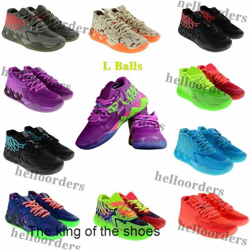 LaMelo Ball Rick And Morty Lamelo Basketball Shoes Mens Sports Trainers