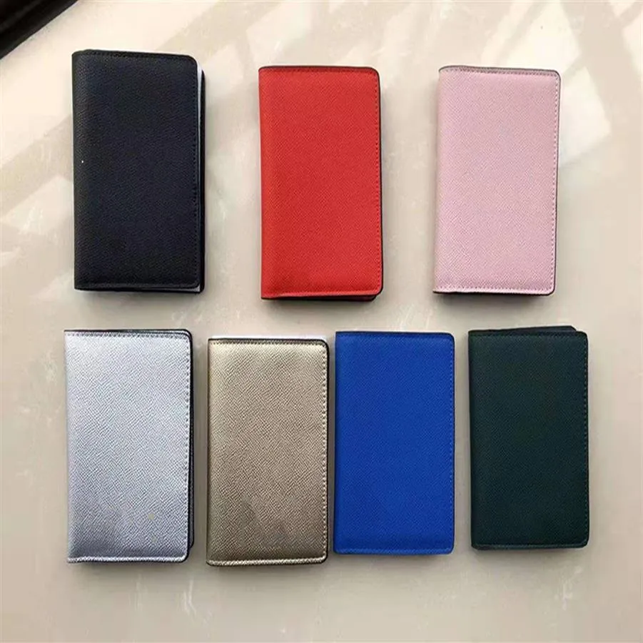 brand designer women passport bifold wallet fashion trends purses Classic men Luxury wallets clutch bag Credit Card Holder Thin Co268I