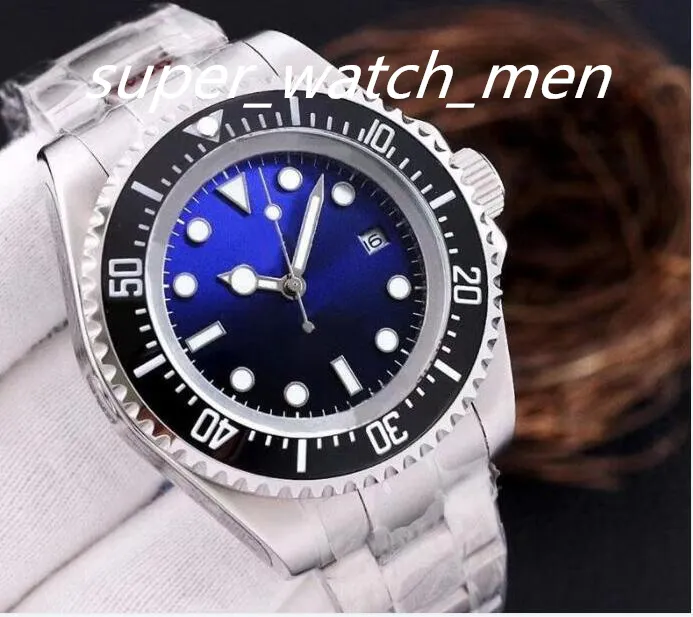 Mens Watch Automatic Mechanical 44MM ETA 2836 Movement Classic Fashion WristWatch Sapphire Mirror Stainless Steel WristWatches Montre De Luxe Life Waterproof