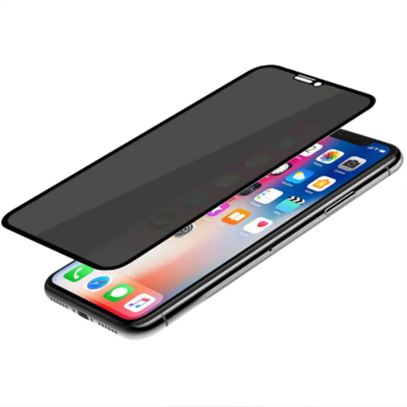 Coiwxmoi Privacy Pellicola Opaca per iPhone 14 Pro,Opaco Vetro Temperato Anti-Spy Durezza 9H HD Anti-riflesso Anti-impronta Anti-Spia Senza Bolle Vetrino Film Protezione Schermo 2 Pezzi