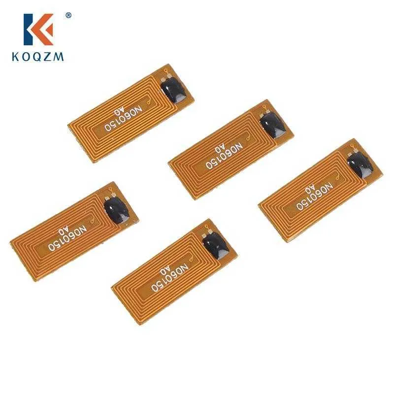 5PCS NTAG213 13.56 MHZ NFC 태그 모든 전화/NTAG 213 마이크로 칩 6x15mm 지원 13.56MHz RFID 및 NFC IC Reader/Writer